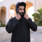 Black Hoody Thobe
