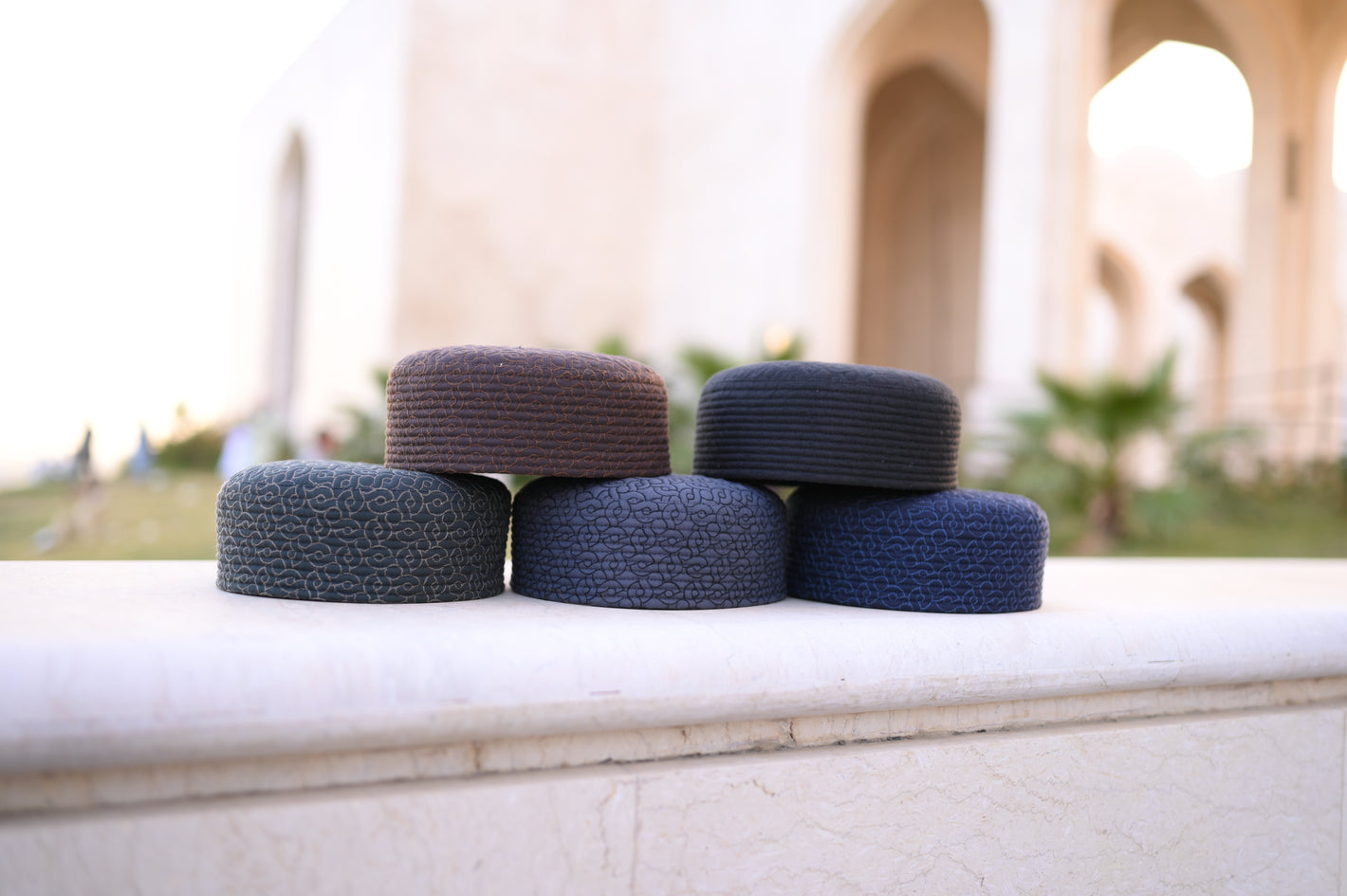 Arabesque Pattern Kufi Caps
