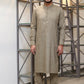 Lemon Yellow Textured Kameez Shalwar