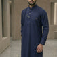 Premium Designer Navy Blue Thobe