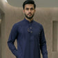 Premium Designer Navy Blue Thobe