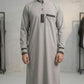 Premium designer Grey thobe