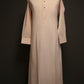 Light Beige Plain Saudi Thobe