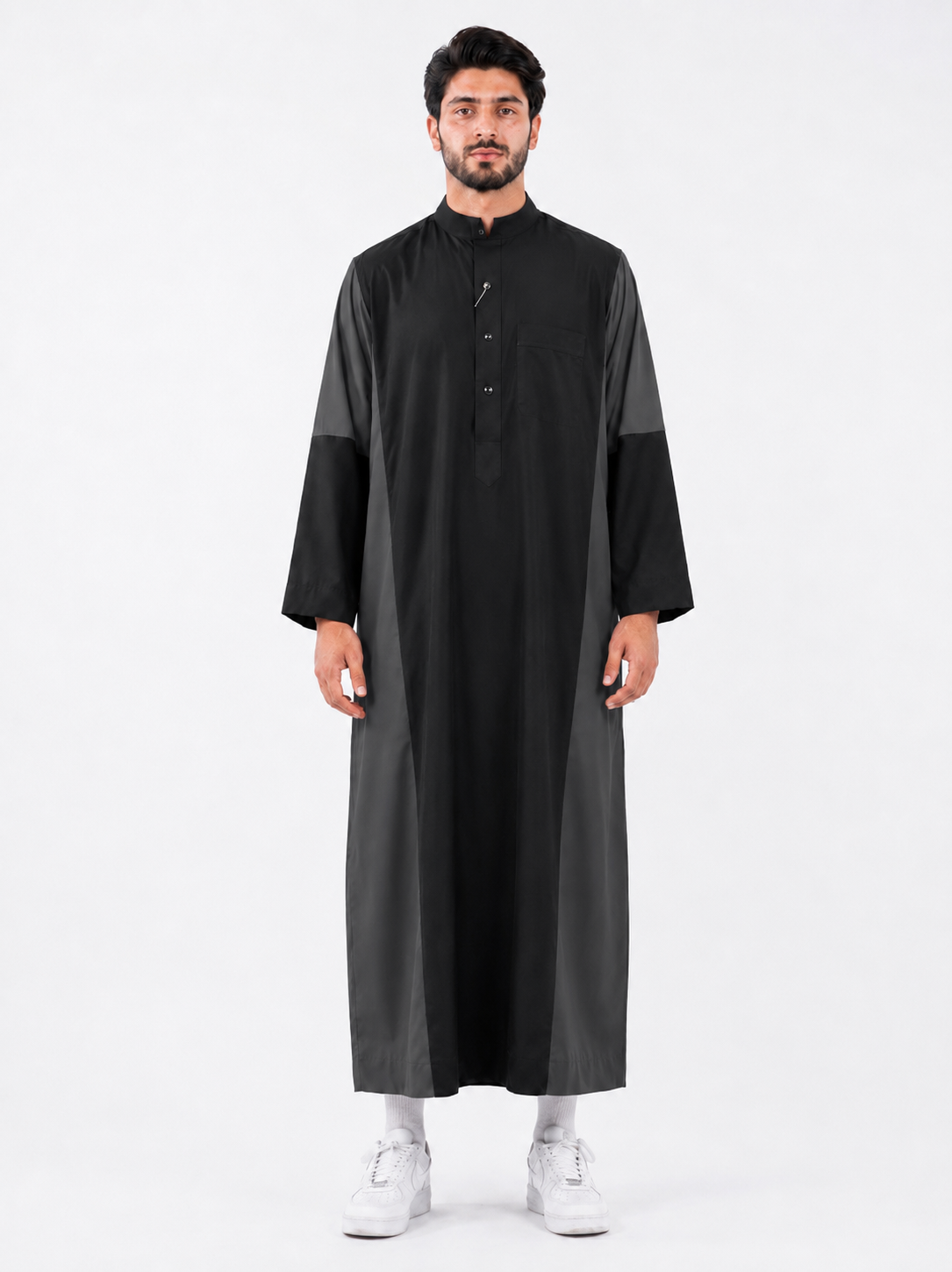 Black With Grey Designer