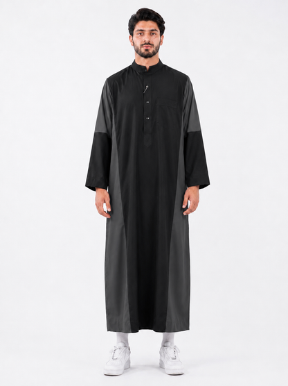 Black With Grey Designer