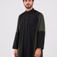Black With Olive Green Designer