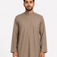 Saudi Zipper Beige Thobe
