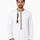 White Omani Thobes With Tussle