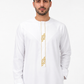 White Embroidered Emirati Thobe