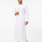 White Embroidered Emirati Thobe