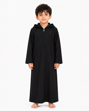 Black Kids Hoodie Thobe