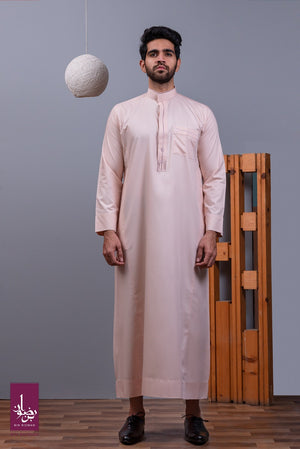 Light Pink Designer Thobe