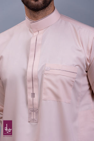 Light Pink Designer Thobe