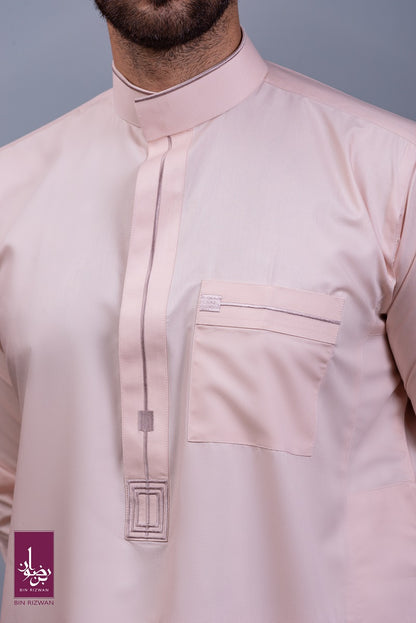 Light Pink Designer Thobe