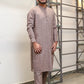 Light Pink Textured Kameez Shalwar