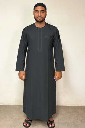 Black Designer Thobe