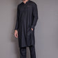 Black Blended Kameez Shalwar