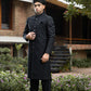 JACKARD BLACK SHERWANI WITH HANDWORK