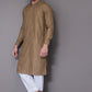 Textured Copper Wash N Wear Kurta