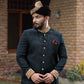 JACKARD COLLAR SLEEVES H.WORK SHERWANI