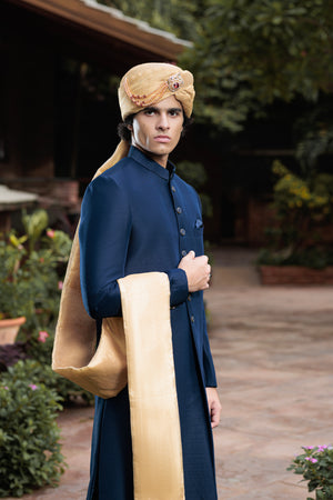 SUITING PLAIN SHERWANI