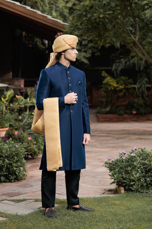 SUITING PLAIN SHERWANI