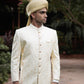 JACKARD WHITE SHERWANI