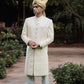 JACKARD WHITE SHERWANI