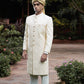 JACKARD WHITE SHERWANI