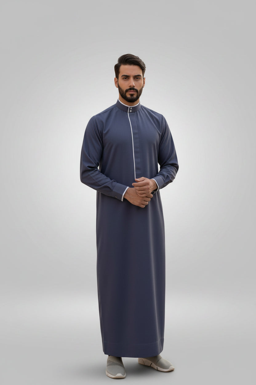 The Opulent – White Designer Thobe