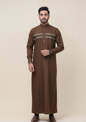 Brown Designer Thobe