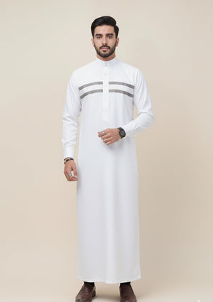 White Designer Thobe