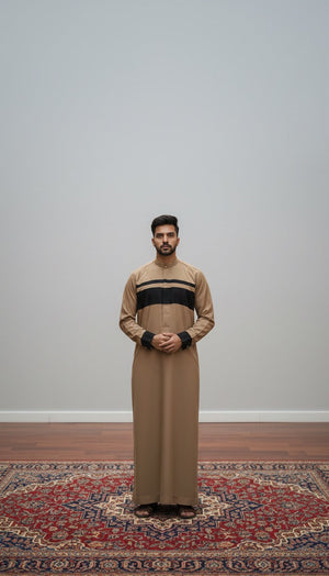 Brown Designer Thobe