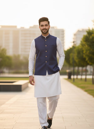 PLAIN PURPLE WAISTCOAT