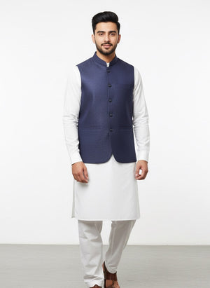 PURPLE PLAIN WAIST COAT