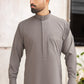 Plain Light Grey Saudi Thobes