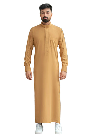 Plain Gold Saudi Thobes