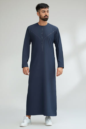 Al Sabr – Dark Blue Emarati Thobe