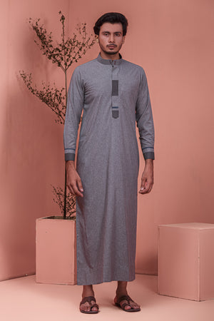 Light Grey Designer Thobe