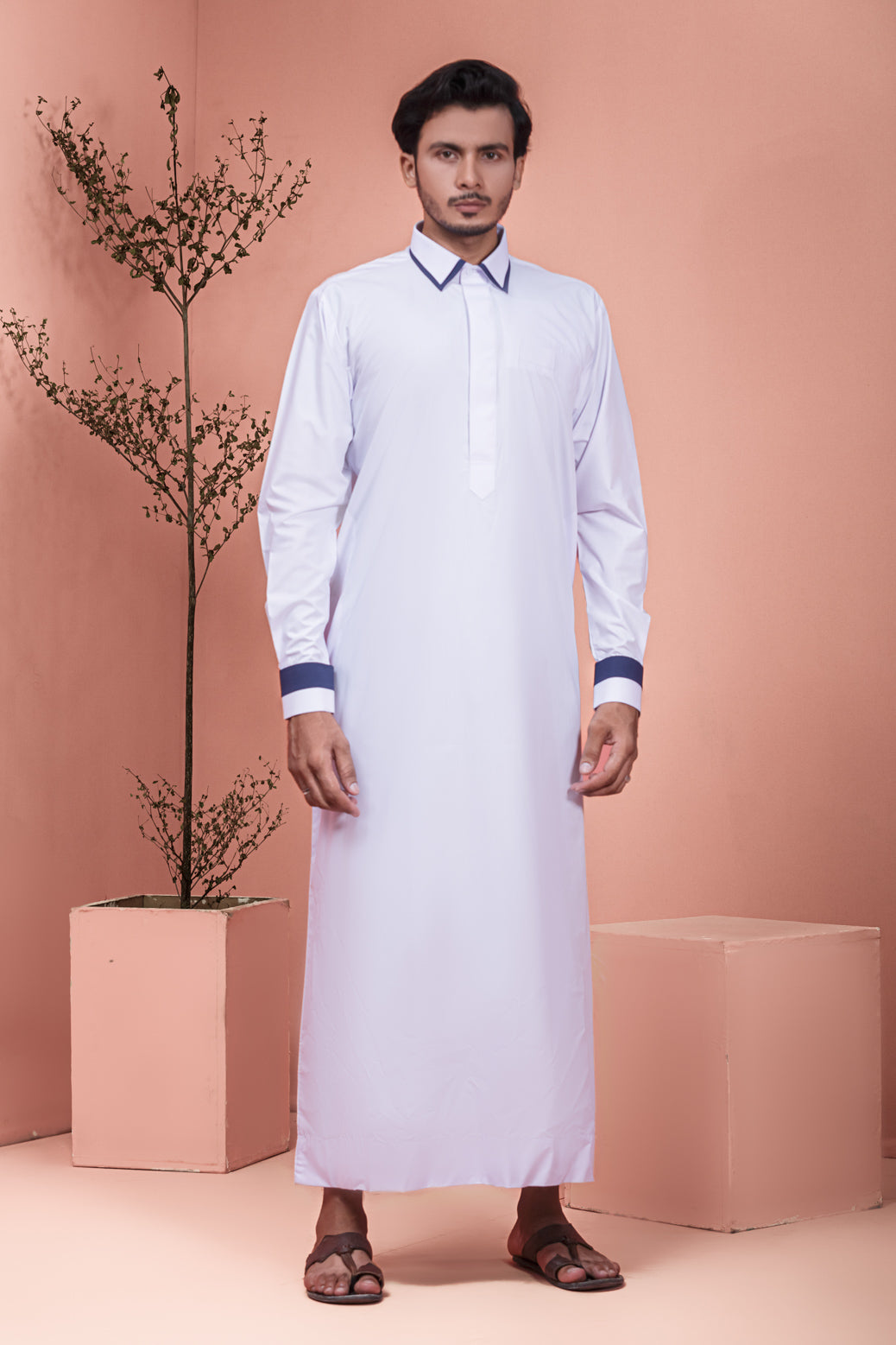 White Designer Thobe