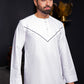 The Majestic – White Designer Thobe