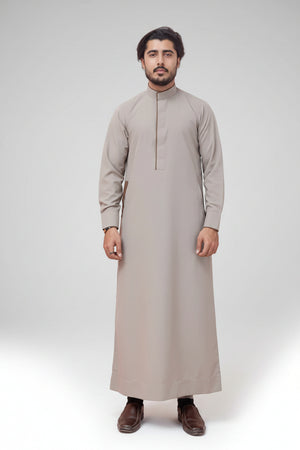 The Vision – Light Grey Designer Thobe