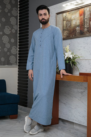 Light Blue Emarati Thobe