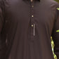 DARK BROWN-KAMEEZ SHALWAR