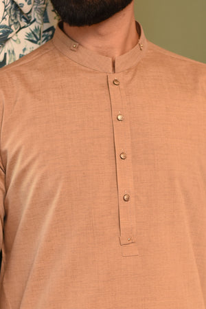 CAMEL COLOR-KAMEEZ SHALWAR
