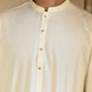 CREAM COLOR-KAMEEZ SHALWAR