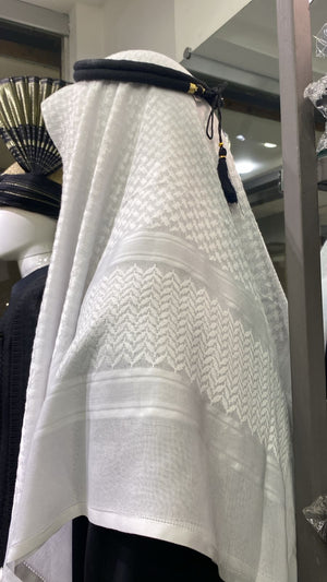 Shemag Keffiyeh - White