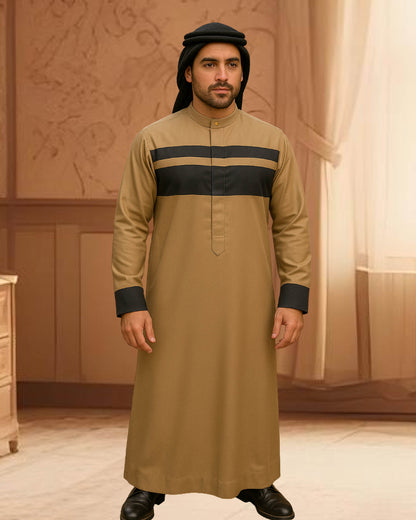 Brown Designer Thobe