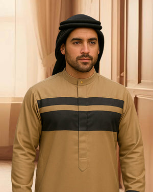 Brown Designer Thobe